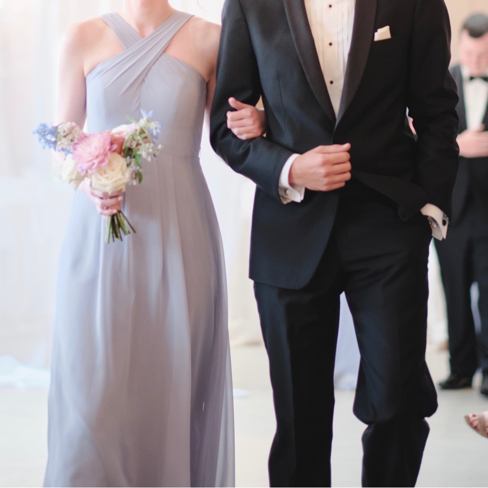 Azazie (Dixie) - Dusty Lavendar Bridesmaids Dress